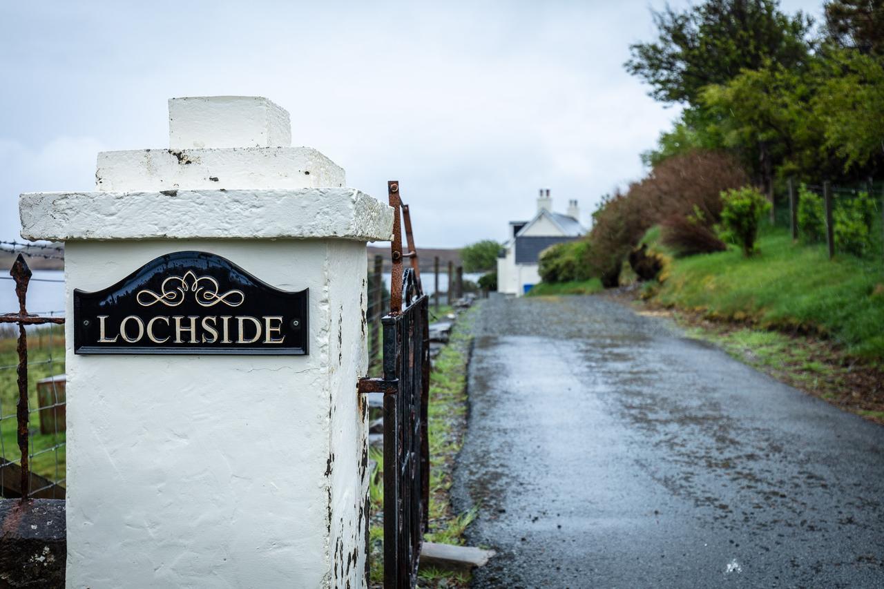 Villa Lochside Staffin Exterior foto